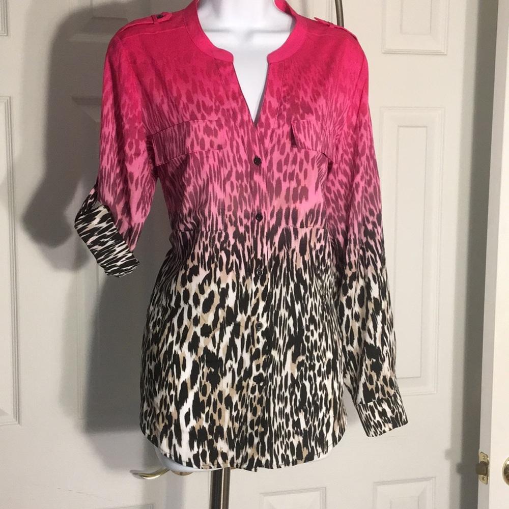 Calvin Klein Button Down Top - M